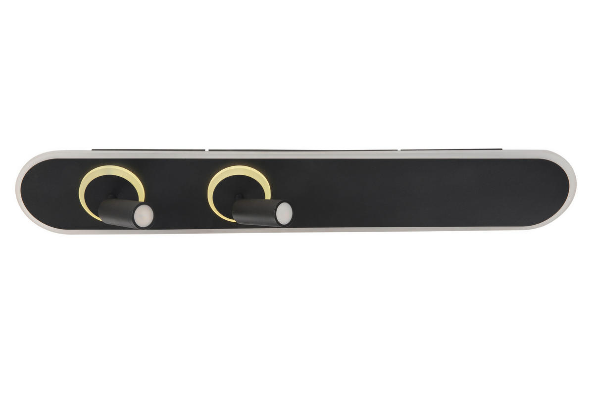 APLICĂ DE PERETE CU LED - Trend, plastic/metal (90/15/12cm) - Novel