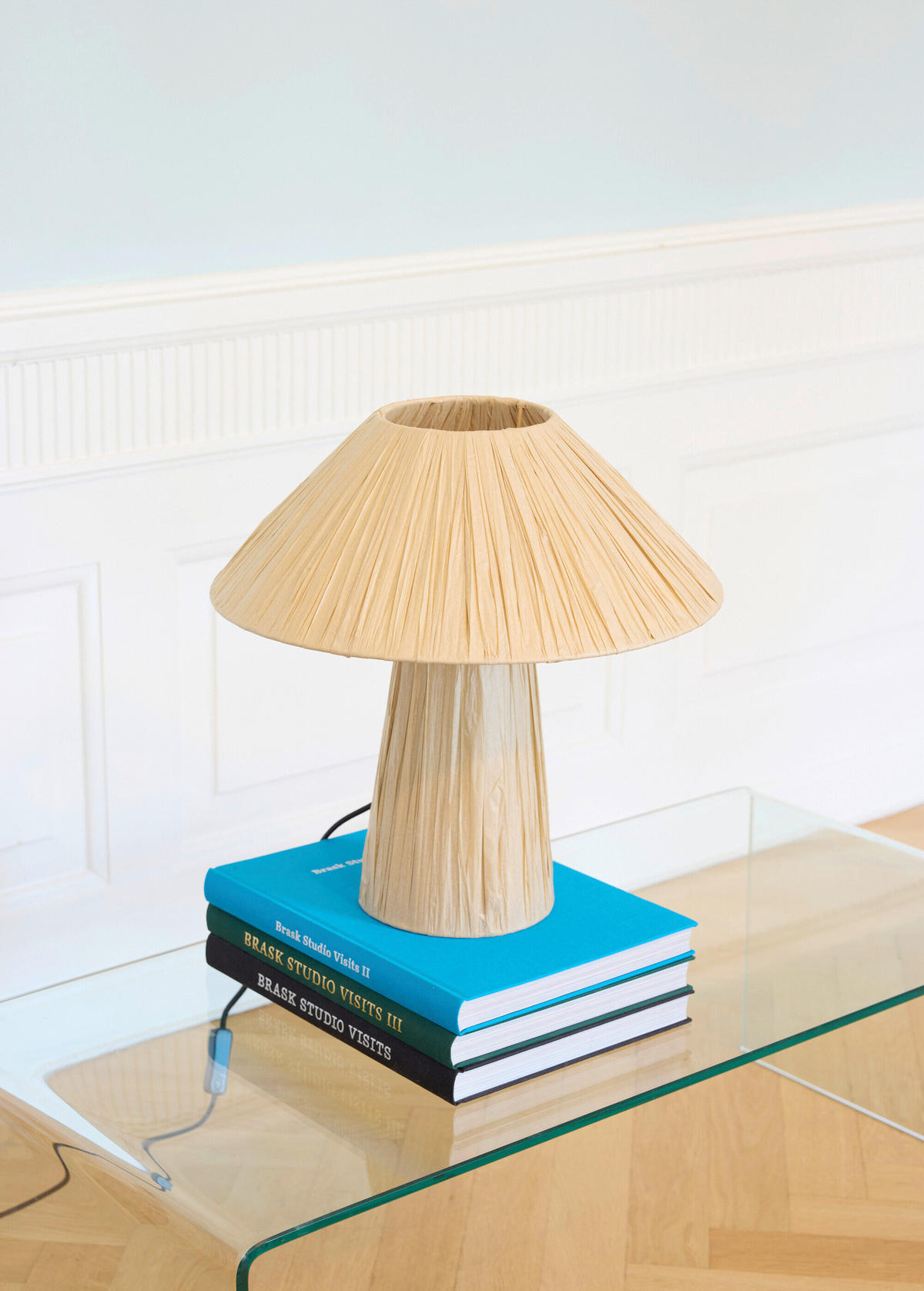 TISCHLEUCHTE 40/40.5 cm   - Braun, Basics, Naturmaterialien/Metall (40/40.5cm) - Osram