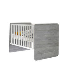 GITTERBETT Frieda    - Weiß/Grau, Basics, Holz/Holzwerkstoff (78/93/144cm)