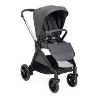 KINDERWAGEN  Bellagio  Black Satin  - Schwarz/Grau, Basics, Metall (55/82/97-106cm) - Chicco