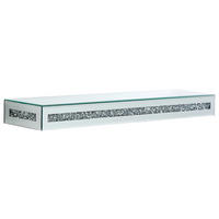 WANDBOARD Silberfarben  - Silberfarben, Trend, Glas/Holzwerkstoff (70/6/16cm) - Xora