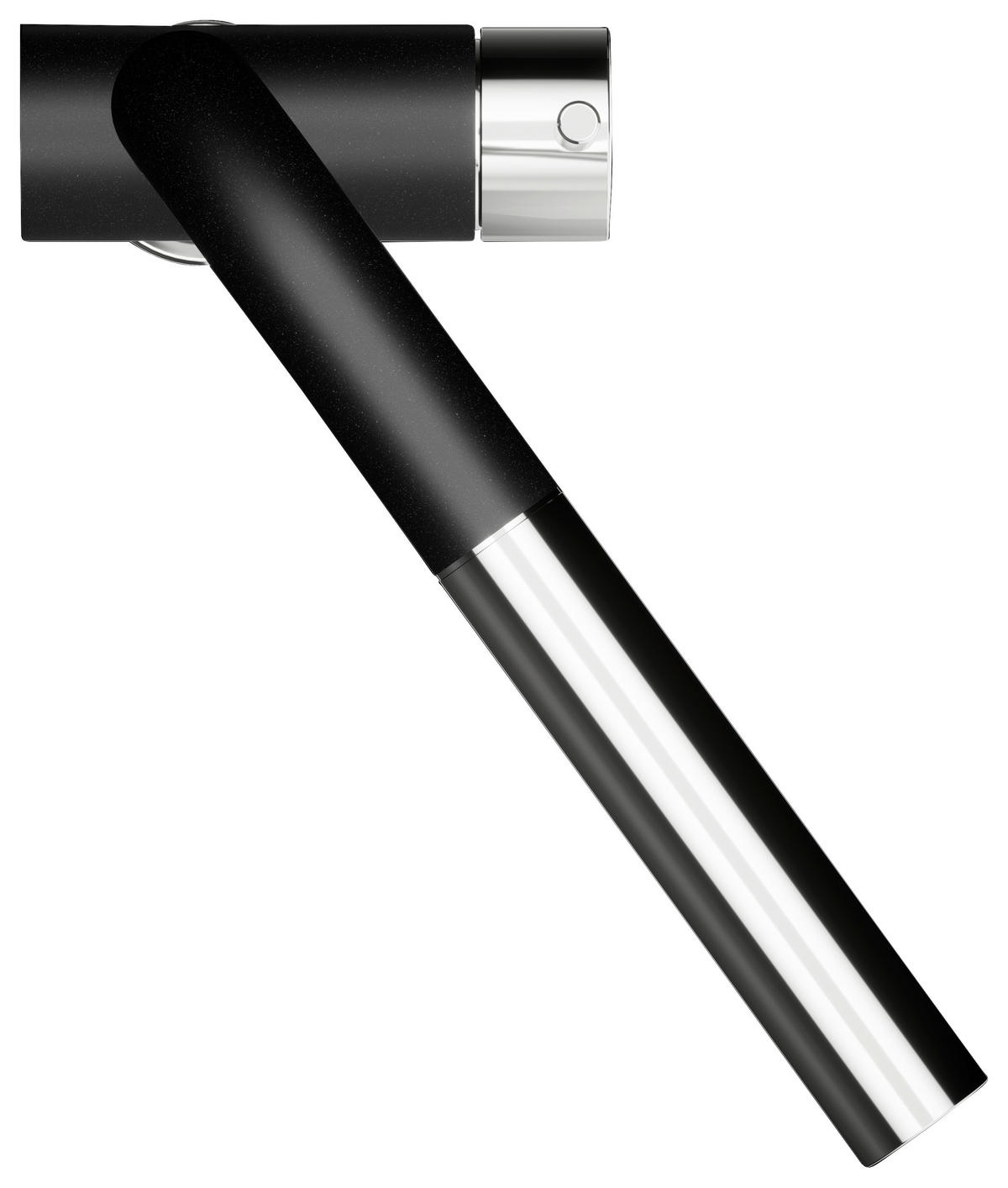 KÜCHENARMATUR 547121PUR  - Chromfarben/Schwarz, Basics, Stein/Metall (22/31/5cm) - Schock