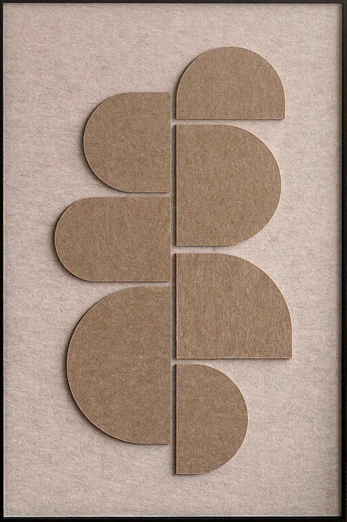 BILD 80/120/10 cm  - Beige/Schwarz, Basics, Holz/Kunststoff (80/120/10cm)