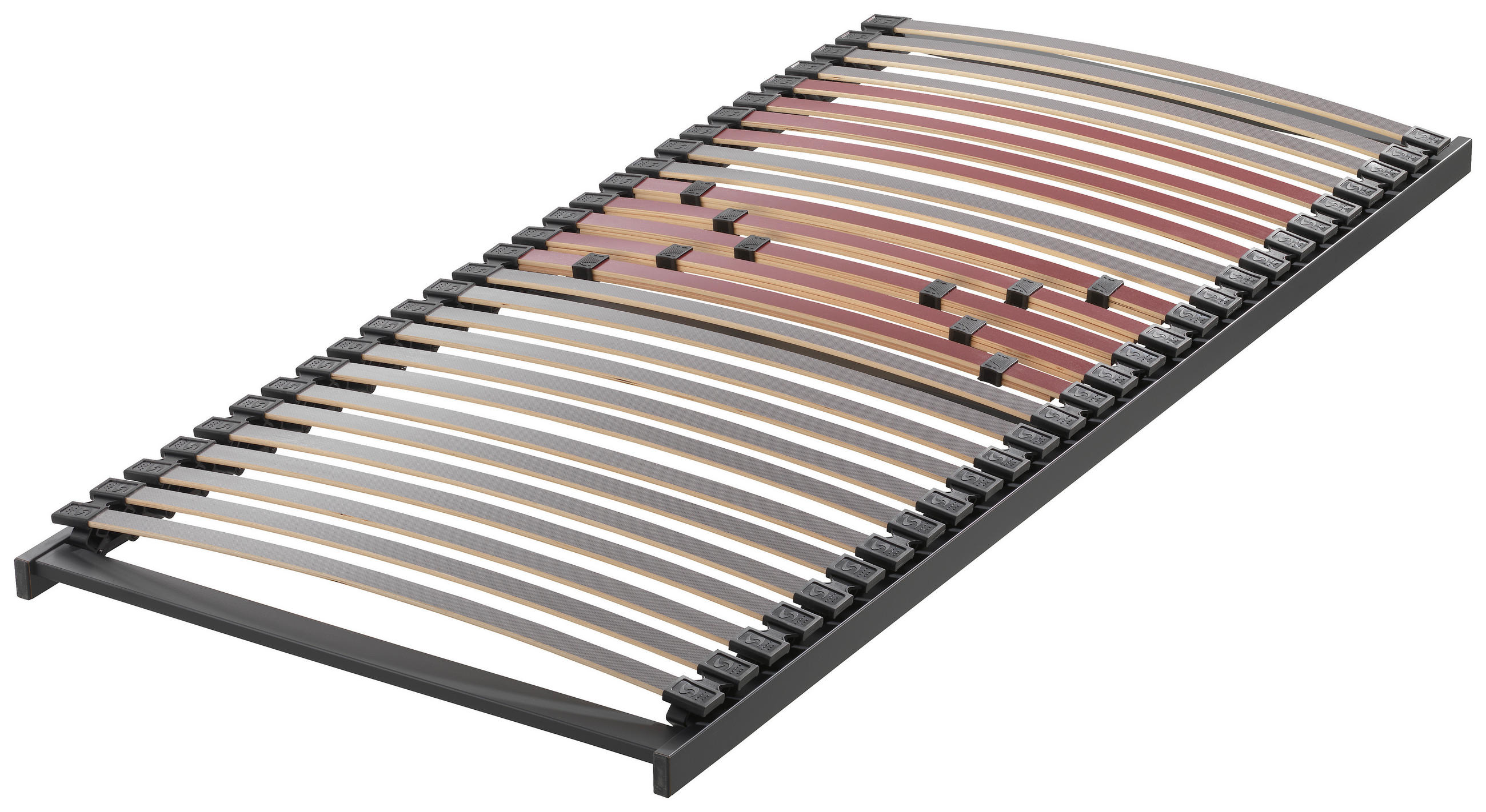 MATRATZENSET 100/200 cm  - Anthrazit/Rot, Basics, Holz (100/200cm) - Sleeptex