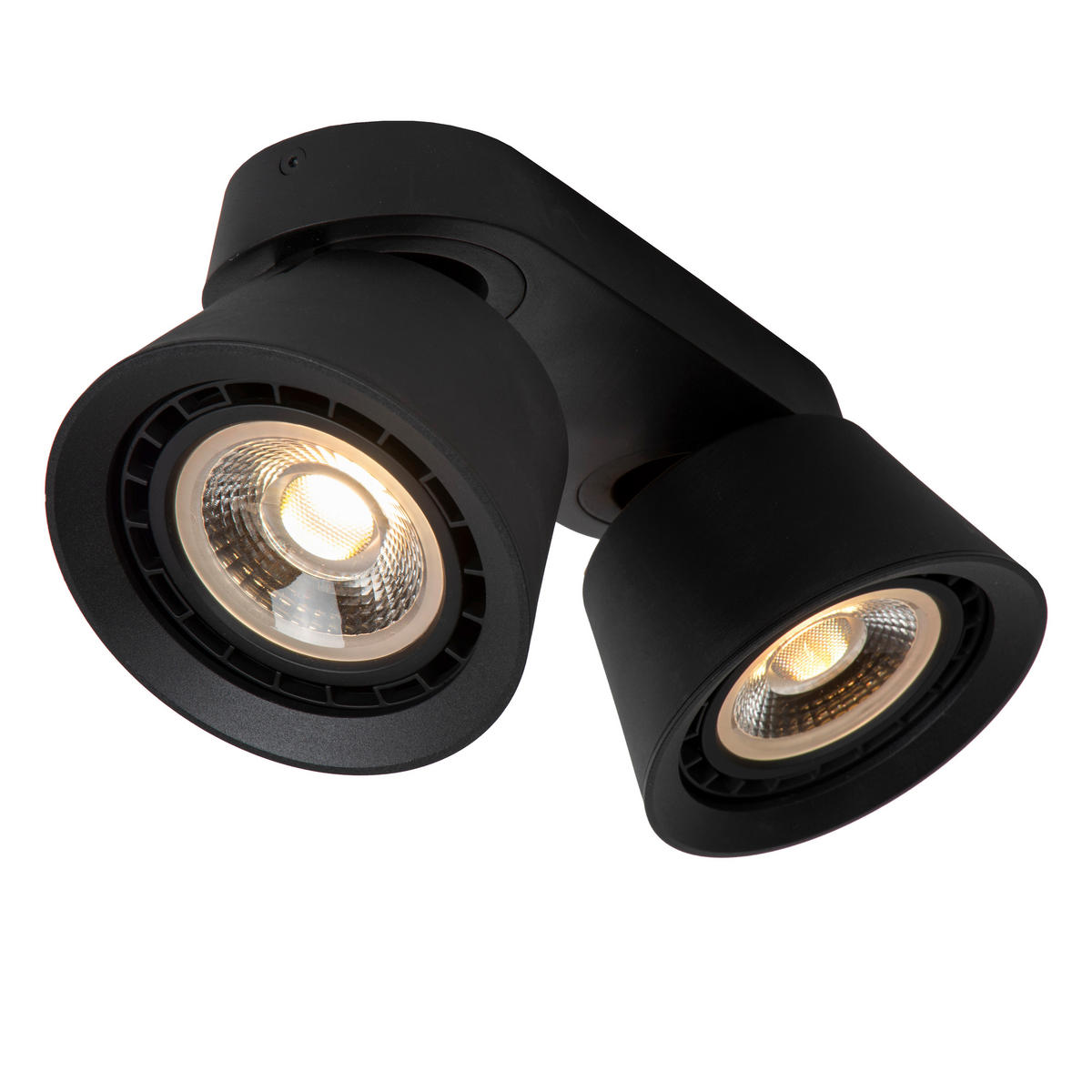 STRAHLER Trigono 25.2/12.6/9.9 cm   - Schwarz, Design, Metall (25.2/12.6/9.9cm) - Lucide