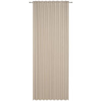 FERTIGVORHANG  blickdicht   135/245 cm  - Beige, Basics, Textil (135/245cm) - Esposa