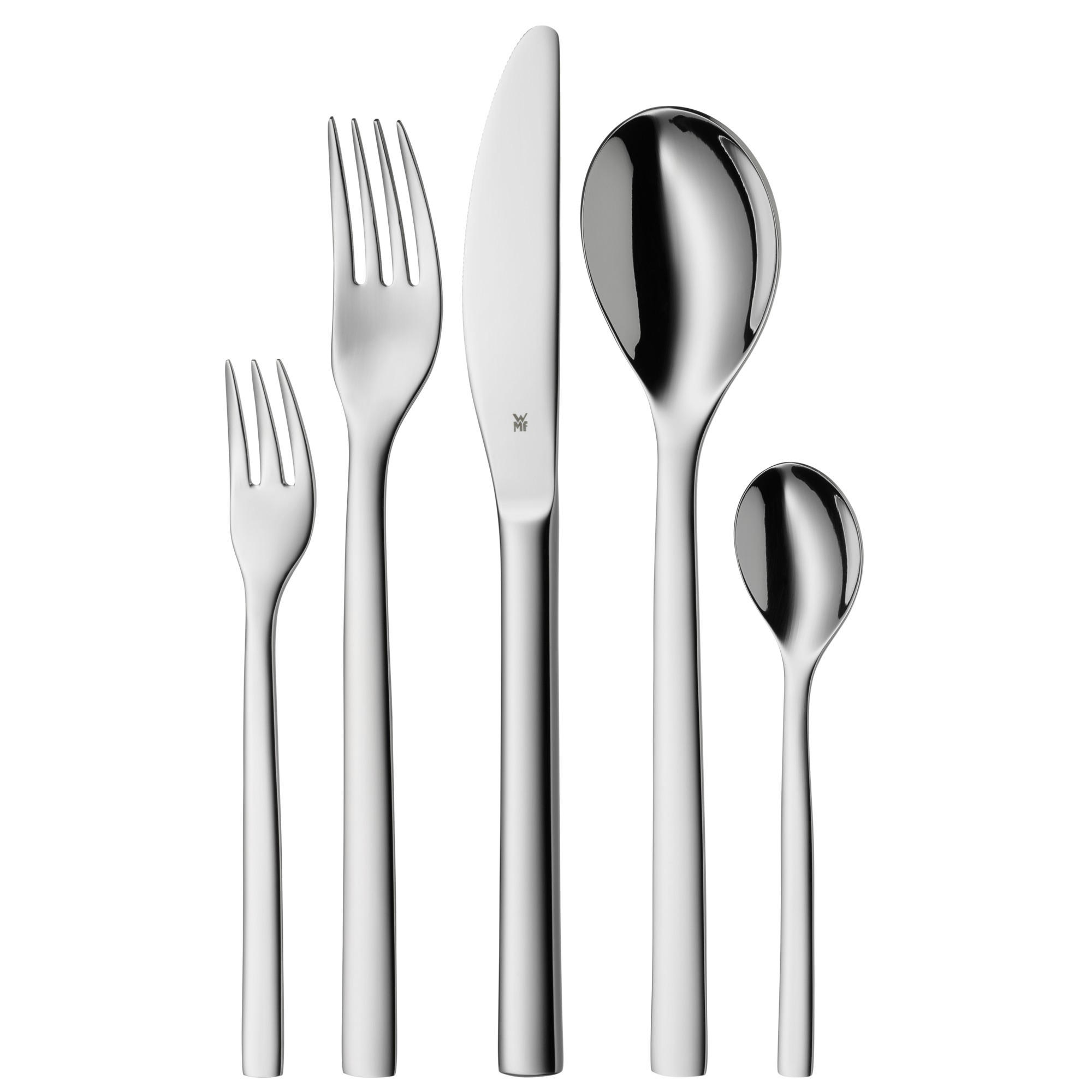 BESTECKSET Atria  30-teilig  - Edelstahlfarben, Basics, Metall - WMF