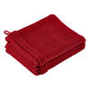 WASCHLAPPEN BONITA Rot 4-teilig  - Rot, Basics, Textil (16/21cm) - Bio:Vio