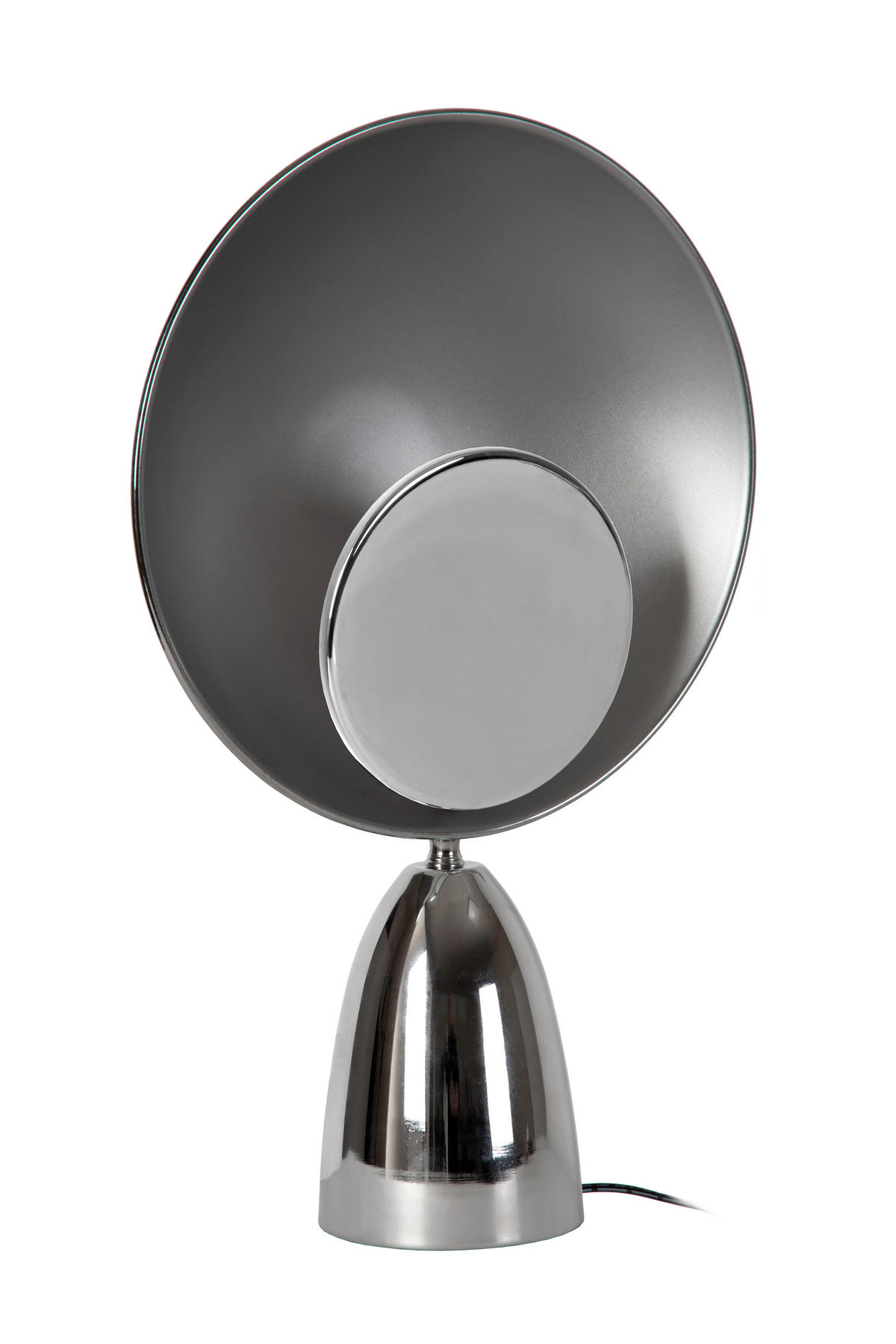 LED-TISCHLEUCHTE CASTAMAR 25.5/9.8/40 cm   - Schwarz, LIFESTYLE, Metall (25.5/9.8/40cm) - Lucide