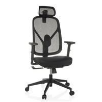 SNURRSTOL  i flatväv svart  - svart, Modern, textil/plast (66/114-133/67cm) - MID.YOU
