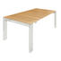 ESSTISCH Eiche furniert rechteckig Weiß, Eichefarben - Eichefarben/Weiß, Design, Holz (160/100/75cm) - Now by Hülsta ESSTISCH Eiche furniert rechteckig Weiß, Eichefarben - Eichefarben/Weiß, Design, Holz (160/100/75cm) - Now by Hülsta