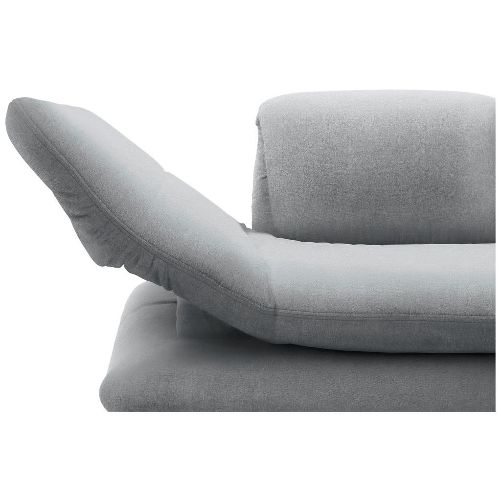 Thumbnail - Looks by W.Joop Sessel Looks Xiii, Silber, Textil, Uni, 139 (197)x83 (110)x98 cm, Made in EU, FSC Mix, Wohnzimmer, Sesse...