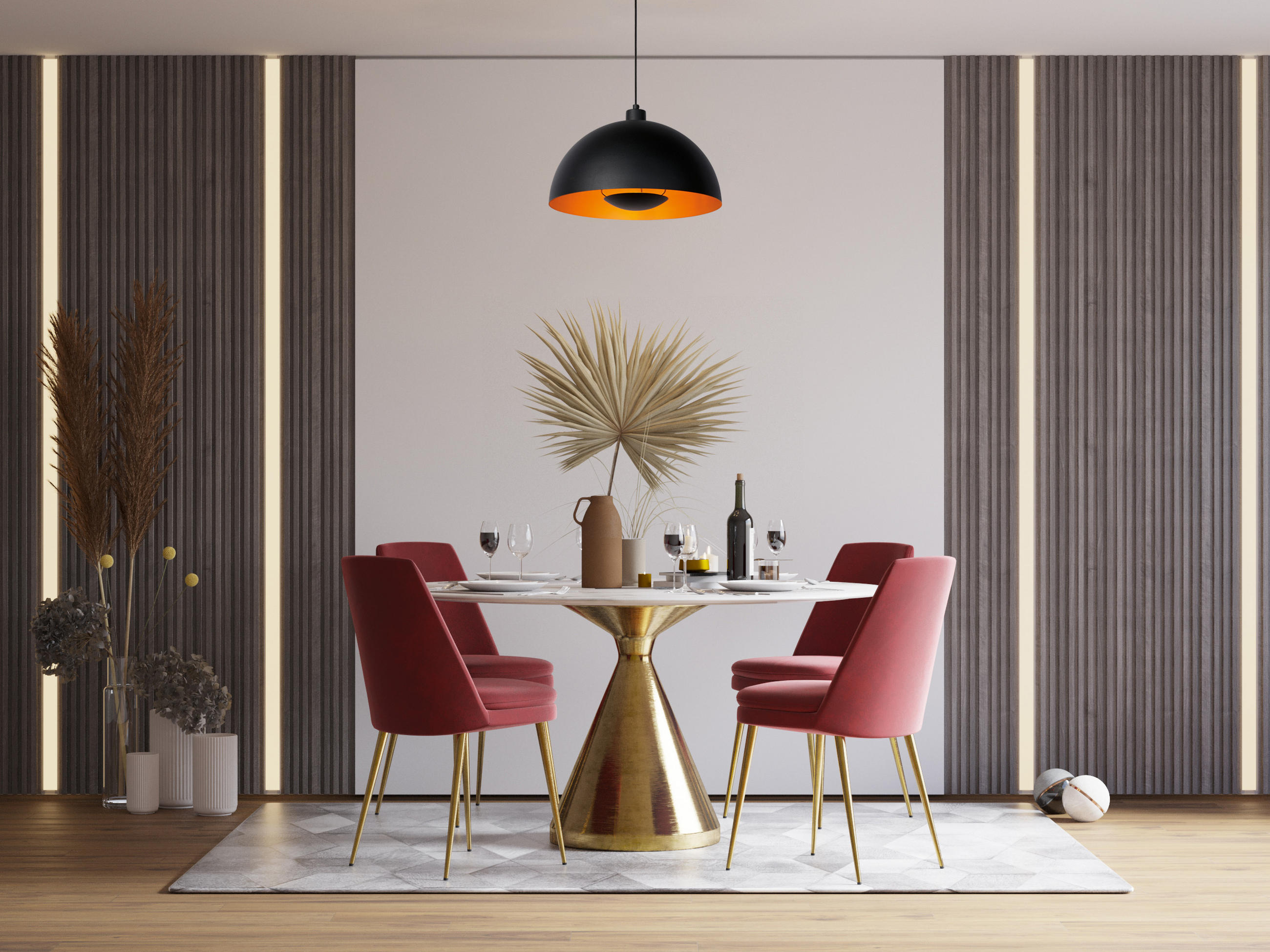HÄNGELEUCHTE Siemon 40/150 cm   - Schwarz, Design, Metall (40/150cm) - Lucide