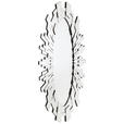 WANDSPIEGEL 90/199/4,8 cm    - Silberfarben, Design, Glas/Holzwerkstoff (90/199/4,8cm) - Xora