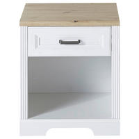 ROLLCONTAINER Pinienfarben, Eiche Artisan  - Eiche Artisan/Pinienfarben, KONVENTIONELL, Holzwerkstoff/Metall (54/62/39cm) - Carryhome