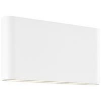 AUSSENWANDLEUCHTE - Weiss, Design, Glas/Metall (9/17,5/2,9cm) - Brilliant