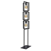 STEHLEUCHTE 26/34/145 cm    - Schwarz, Design, Metall (26/34/145cm) - Lucide