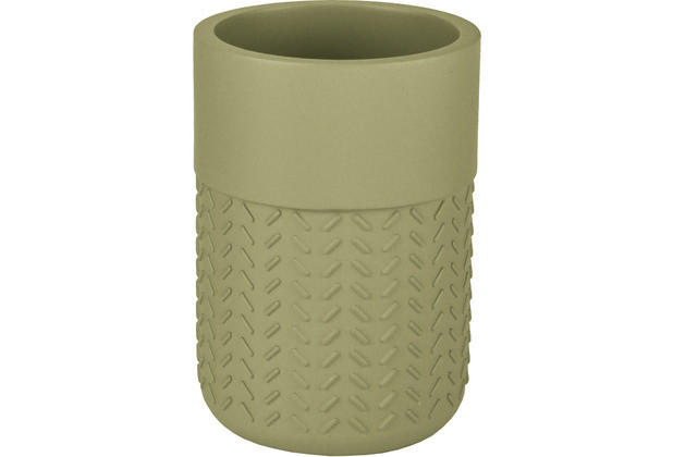 KELÍMEK NA ZUBNÍ KARTÁČEK zelená - zelená, Basics, plast (7.5/11cm) - Kleine Wolke