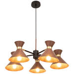 HÄNGELEUCHTE 68,5/120,5 cm  - Walnussfarben, Trend, Metall (68,5/120,5cm) - Novel