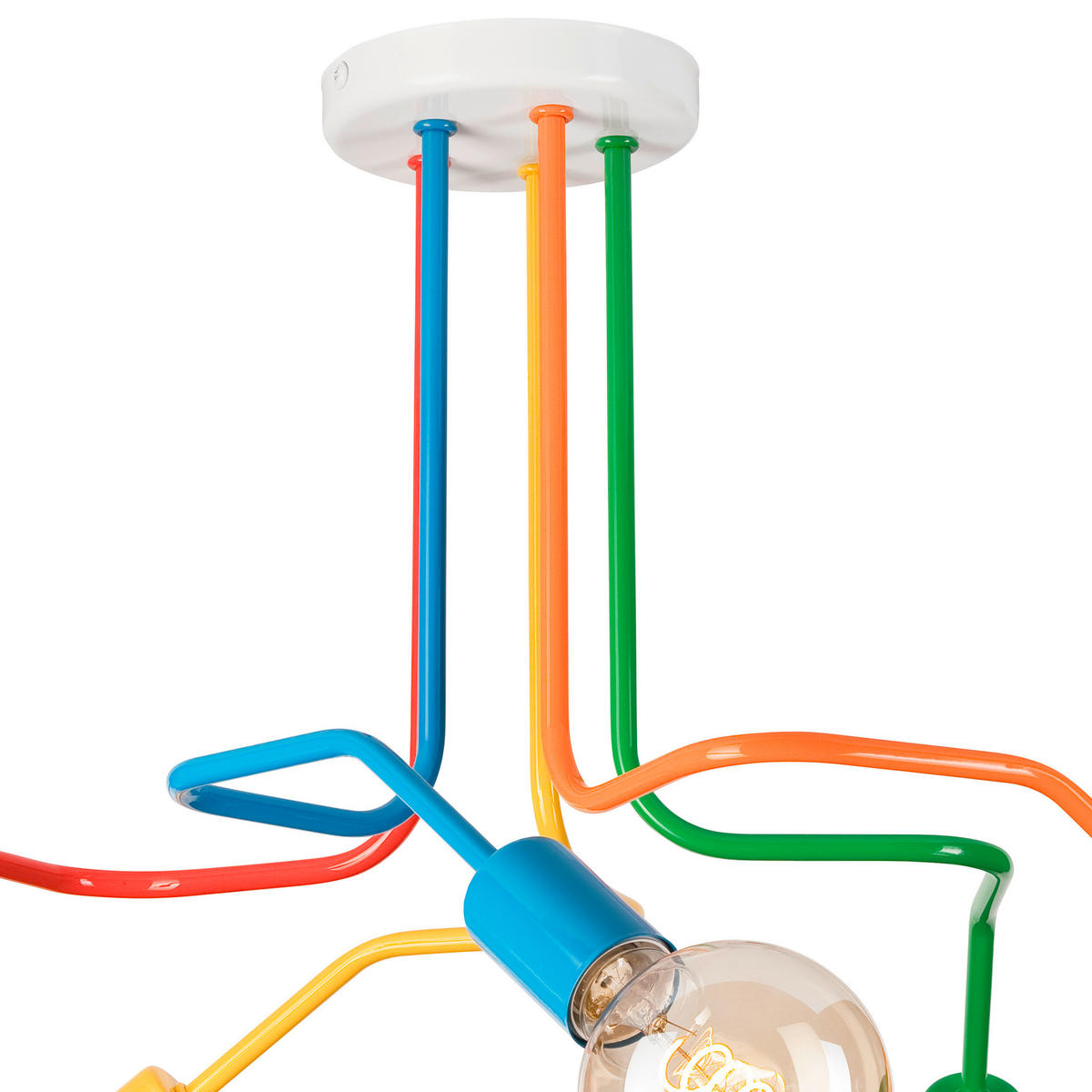 PENDELLEUCHTE Domino 40/59/59 cm   - Multicolor, Design, Metall (40/59/59cm)