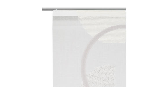 FLÄCHENVORHANG in Grau halbtransparent - Grau, Trend, Textil (60/255cm) - Novel