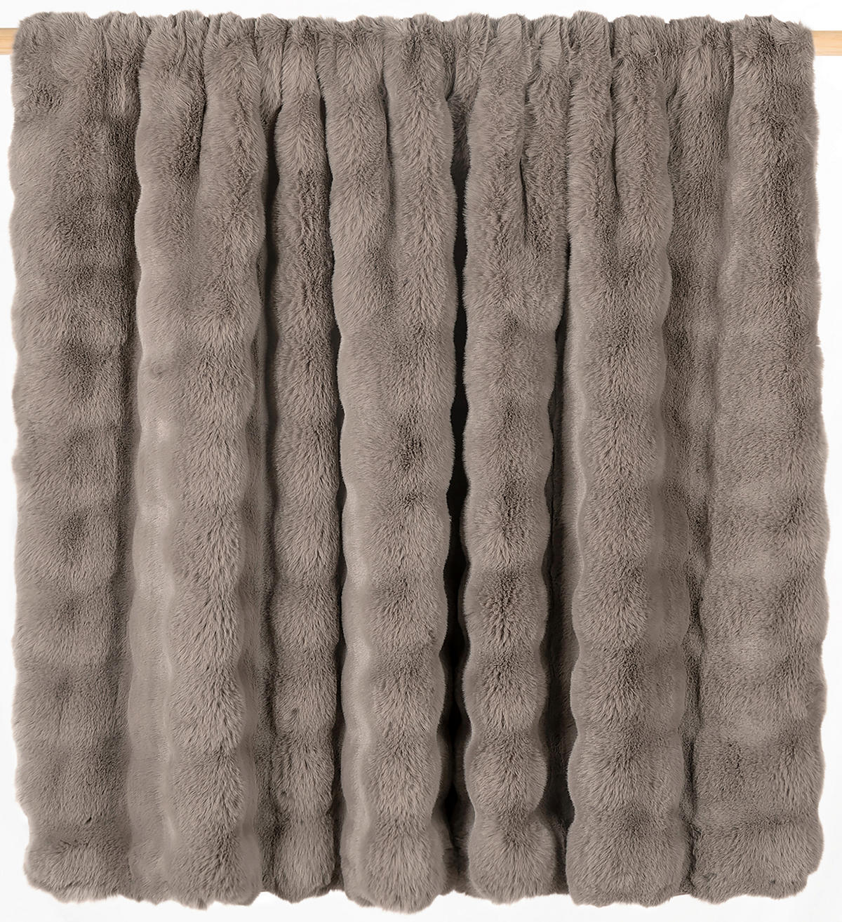 KUSCHELDECKE 140/160 cm  - Braun, KONVENTIONELL, Textil (140/160cm) - Ambia Home