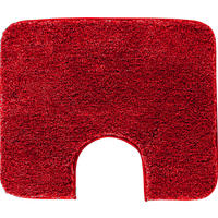 WC-VORLEGER Rot 50/60 cm  - Rot, Basics, Kunststoff/Textil (50/60cm) - Grund