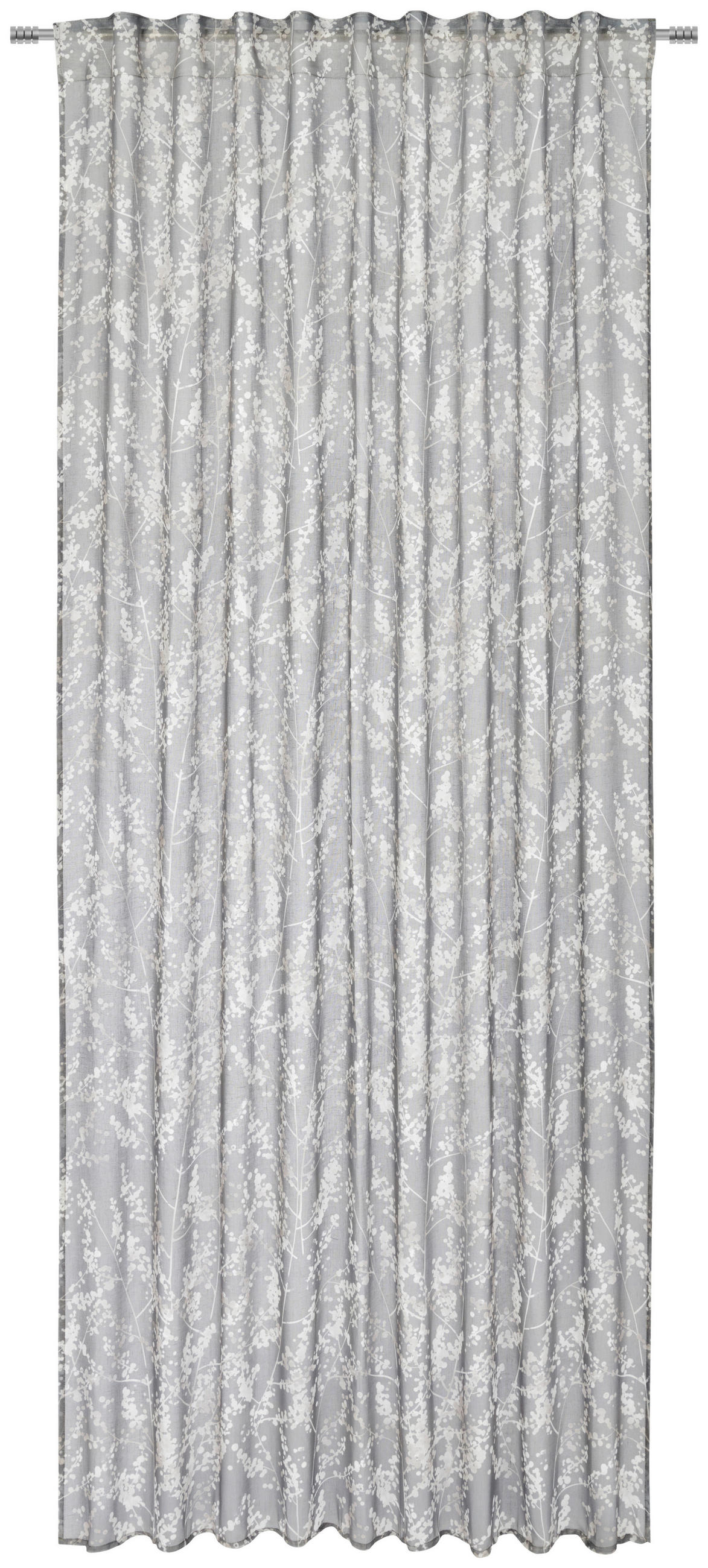 FERTIGVORHANG halbtransparent  - Braun, Konventionell, Textil (140/245cm) - Esposa