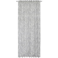 FERTIGVORHANG halbtransparent  - Braun, KONVENTIONELL, Textil (140/245cm) - Esposa