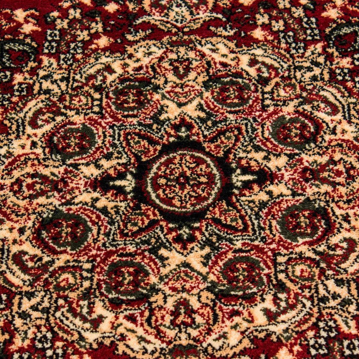 VÄVD MATTA 240/340 cm Marrakesh  - röd/multicolor, Klassisk, textil (240/340cm) - Novel