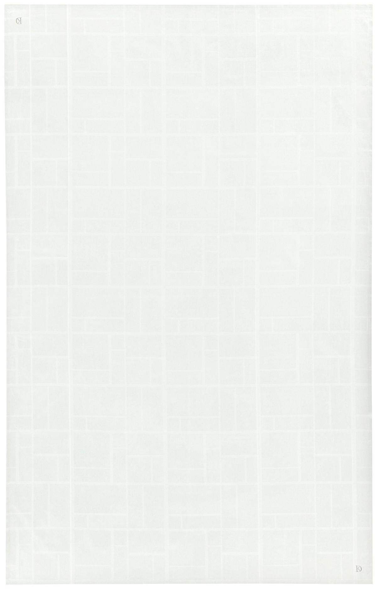 TISCHDECKE Textil Flachgewebe Weiß 140/220 cm  - Weiß, Basics, Textil (140/220cm) - Dieter Knoll