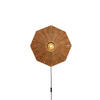 VÄGGLAMPA 45/7 cm   - brun, Basics, naturmaterial (45/7cm) - Good & Mojo