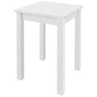 BARTISCH  - Weiß, ROMANTIK / LANDHAUS, Holz (78/78/103cm) - Boxxx