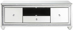 TV-BÄNK 150/56/40,5 cm  - silver, Lifestyle, glas/träbaserade material (150/56/40,5cm) - Xora