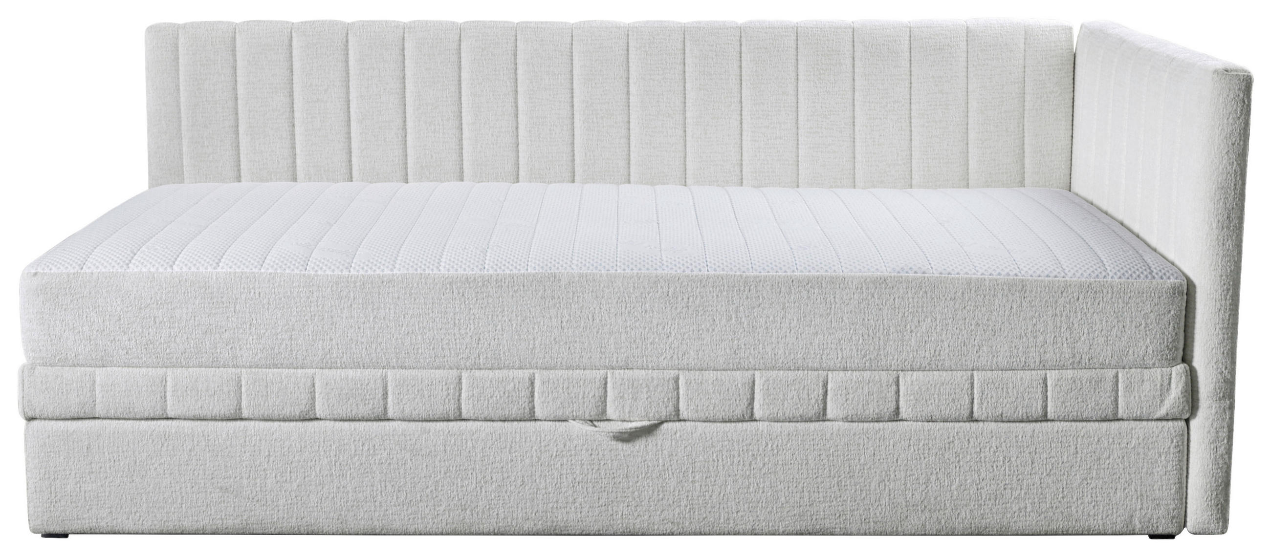Mid.you Schlafsofa Roma Creme 212x83x99 cm