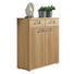 SCHUHSCHRANK 84/103/37 cm - Edelstahlfarben/Eichefarben, Design, Holz/Metall (84/103/37cm) - Novel SCHUHSCHRANK 84/103/37 cm - Edelstahlfarben/Eichefarben, Design, Holz/Metall (84/103/37cm) - Novel