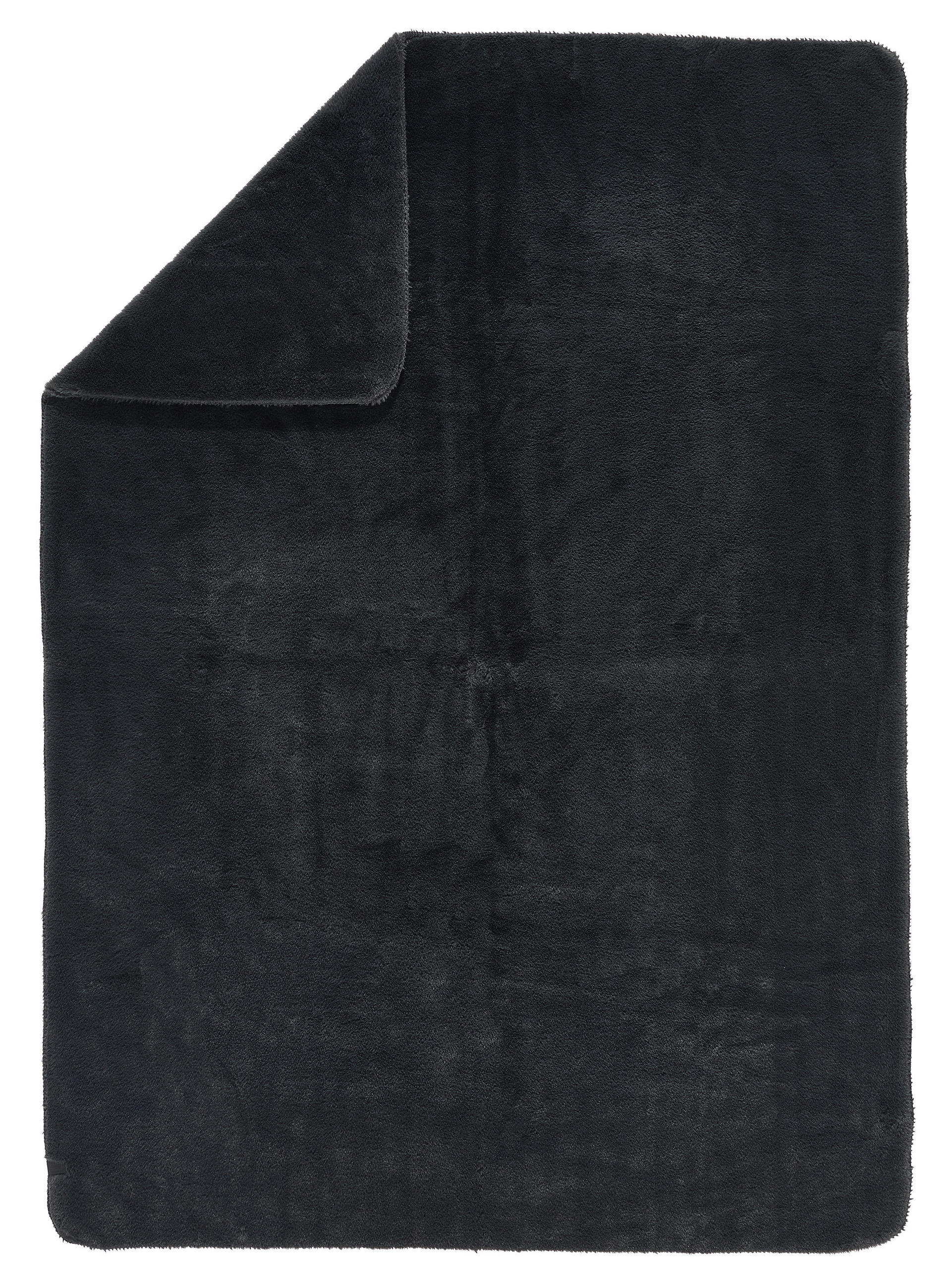 Schöner Wohnen Plaid SW-Chic anthrazit 140x200 cm