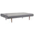 SCHLAFSOFA Grau - Dunkelbraun/Grau, Design, Holz/Textil (200/84/93cm) - Innovation