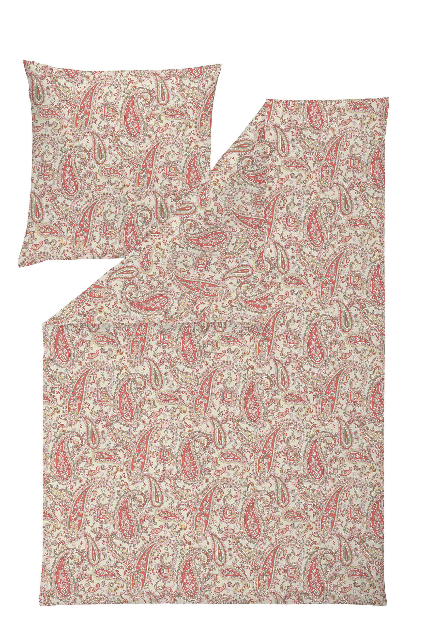 BETTWÄSCHE Atelier Interlock-Jersey 135/200 cm  - Koralle, Design, Textil (135/200cm) - Estella