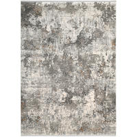 TEPPICH 80/150 cm Elandor Grau, Hellgrau, Beige  - Beige/Hellgrau, Design, Textil (80/150cm) - Novel