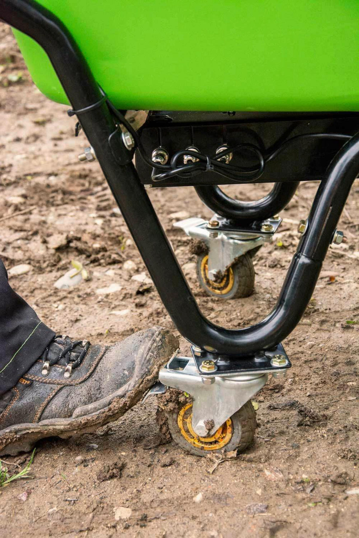 GARTENKARRE - Grün, Basics, Metall (64,5/76,5/144cm) - Zipper