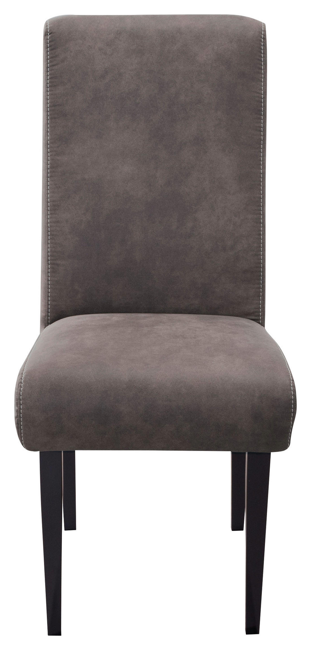 STUHL  in Mikrofaser Textil  - Anthrazit/Beige, KONVENTIONELL, Holz/Textil (48/103/62cm) - Sit & More