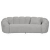 BIGSOFA in Chenille Schlammfarben  - Schlammfarben/Schwarz, KONVENTIONELL, Kunststoff/Textil (248/78/112cm) - Carryhome