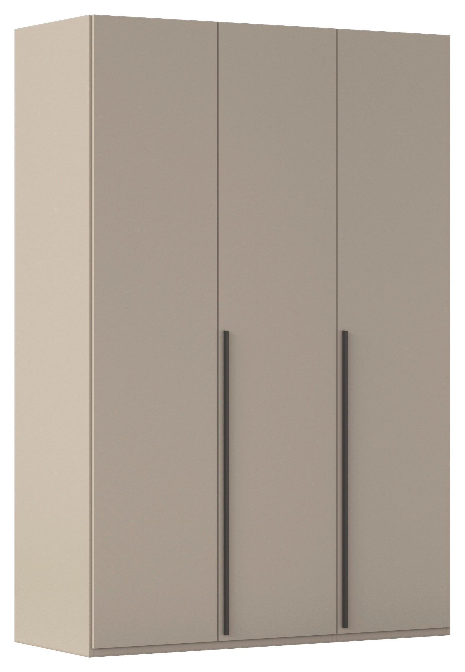 DREHTÜRENSCHRANK 151/223/60 cm 3-türig Fango  - Fango/Graphitfarben, Design, Holzwerkstoff/Metall (151/223/60cm) - home24
