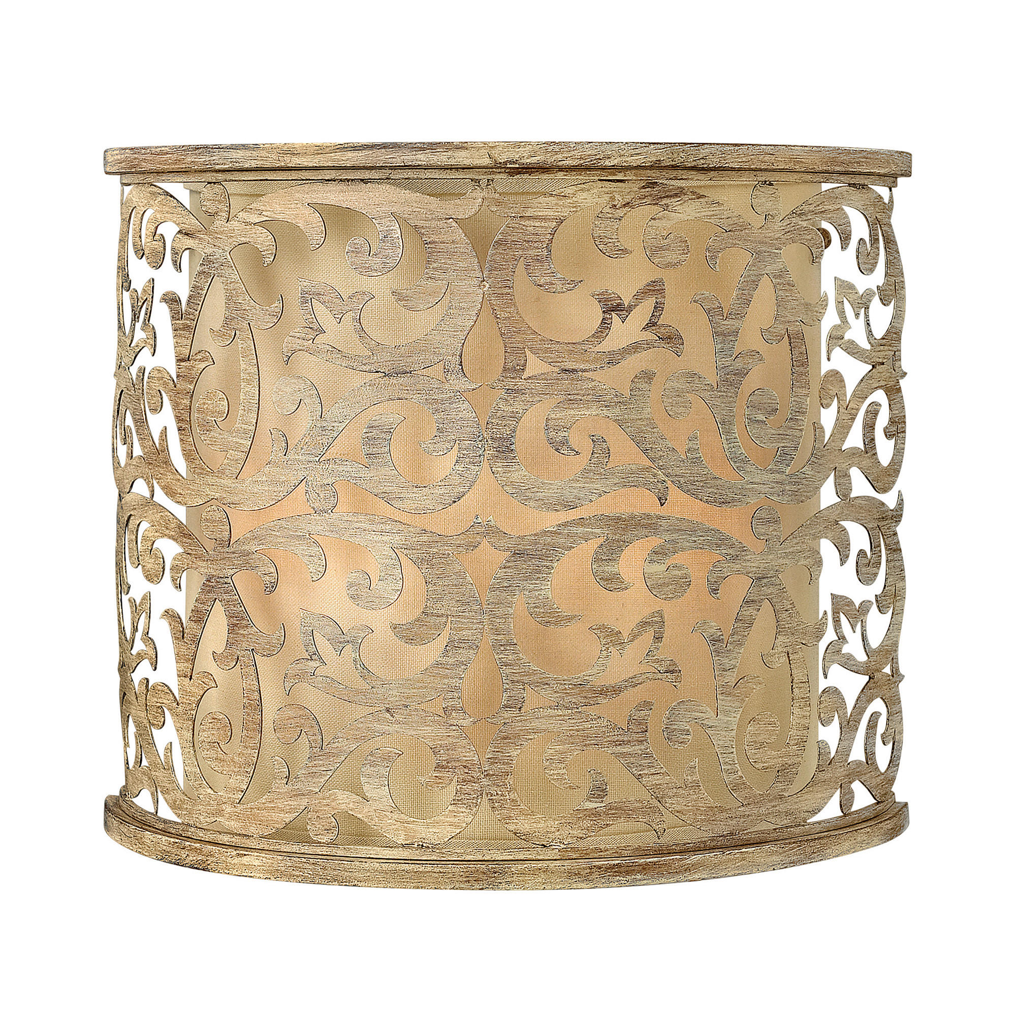 VÄGGLAMPA Carabel 32,4/15,9/27,3 cm   - champagne, Klassisk, metall (32,4/15,9/27,3cm) - Elstead Lighting