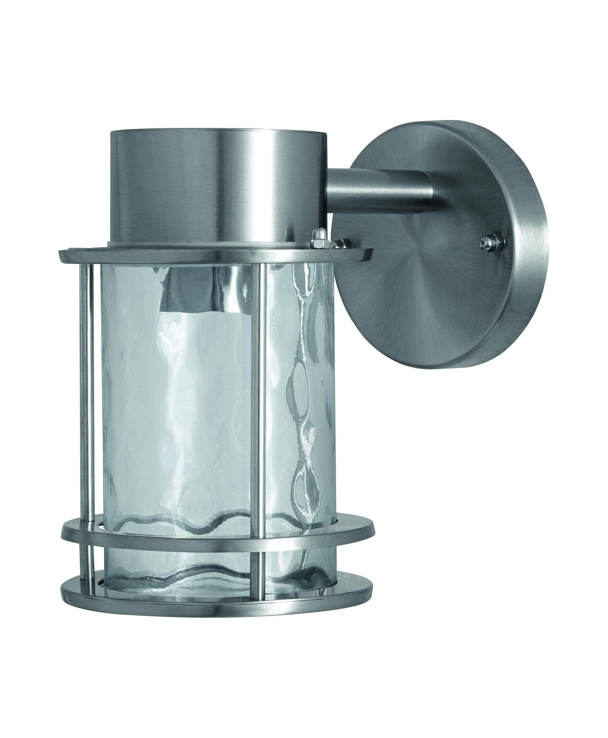 AUßENWANDLEUCHTE 21,2/12,7/19,5 cm   - Basics, Glas/Metall (21,2/12,7/19,5cm) - Ledvance