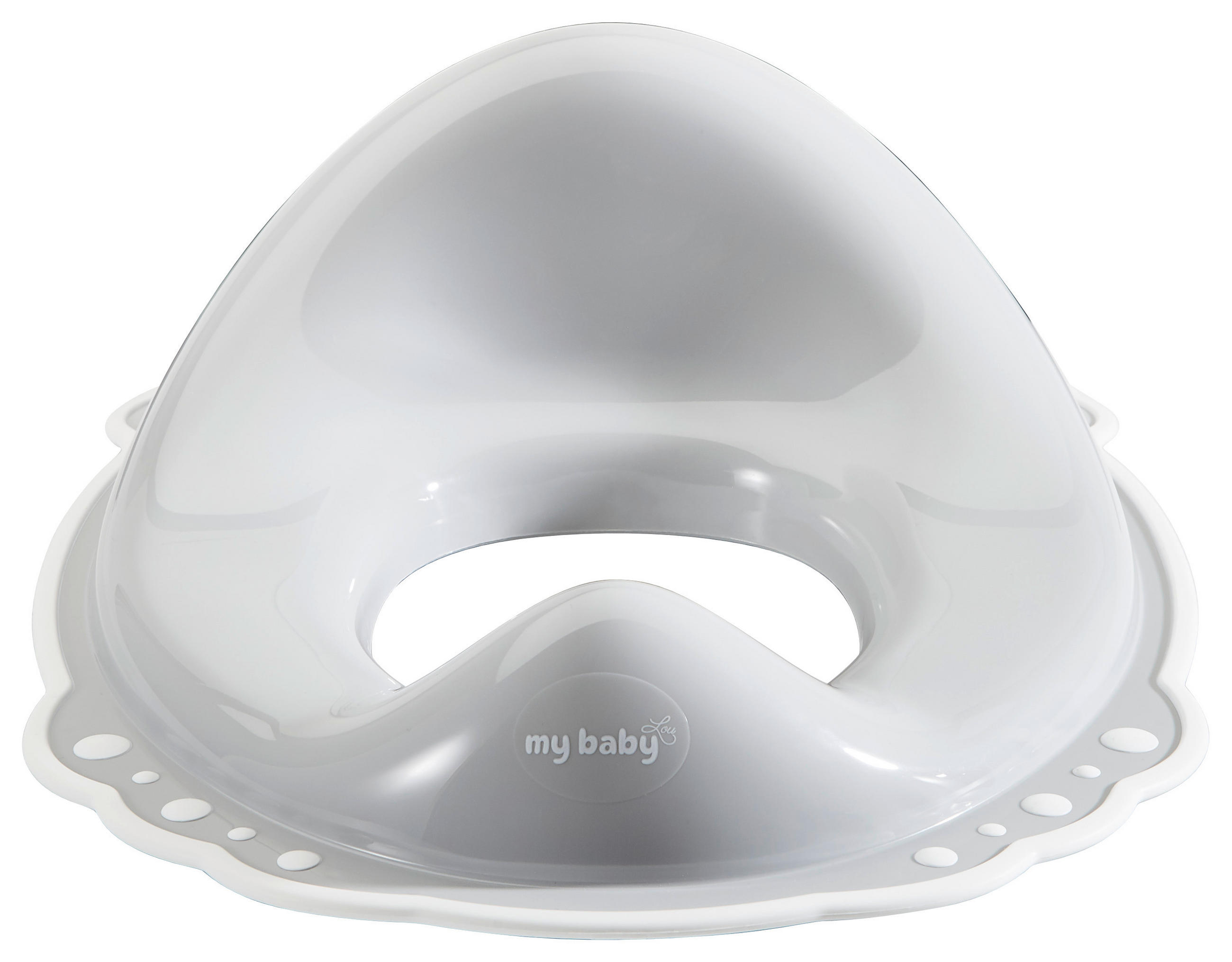 TOILETTENTRAINER - Grau, Basics, Kunststoff (30/40/16,1cm) - My Baby Lou