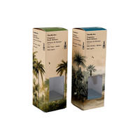 DIFUZÉR 100 ml - modrá/zelená, Basics, plast/sklo (100ml)