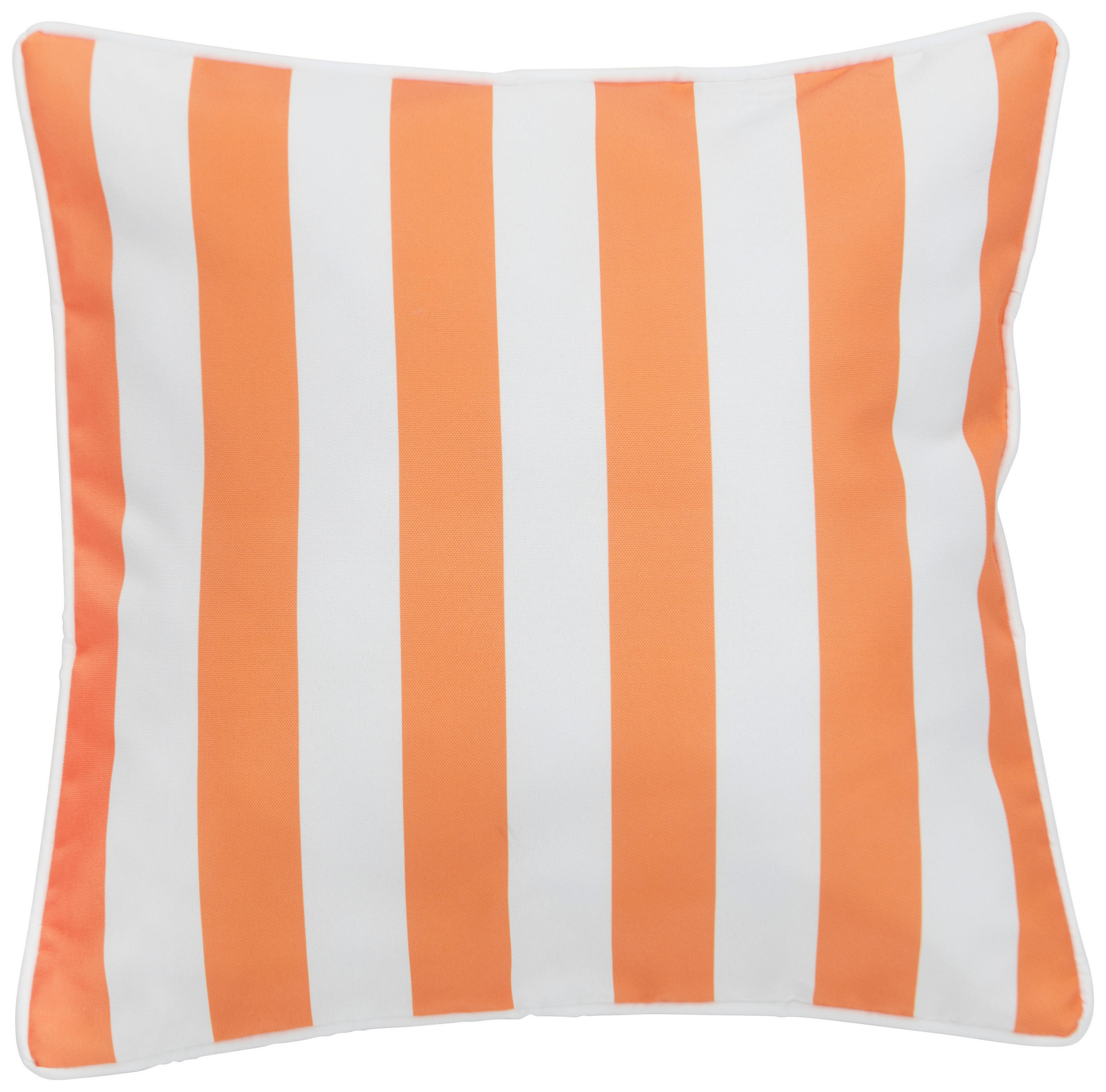 OUTDOOR-KISSEN in Orange Streifen 45/45 cm  - Orange, Basics, Textil (45/45cm) - Esposa