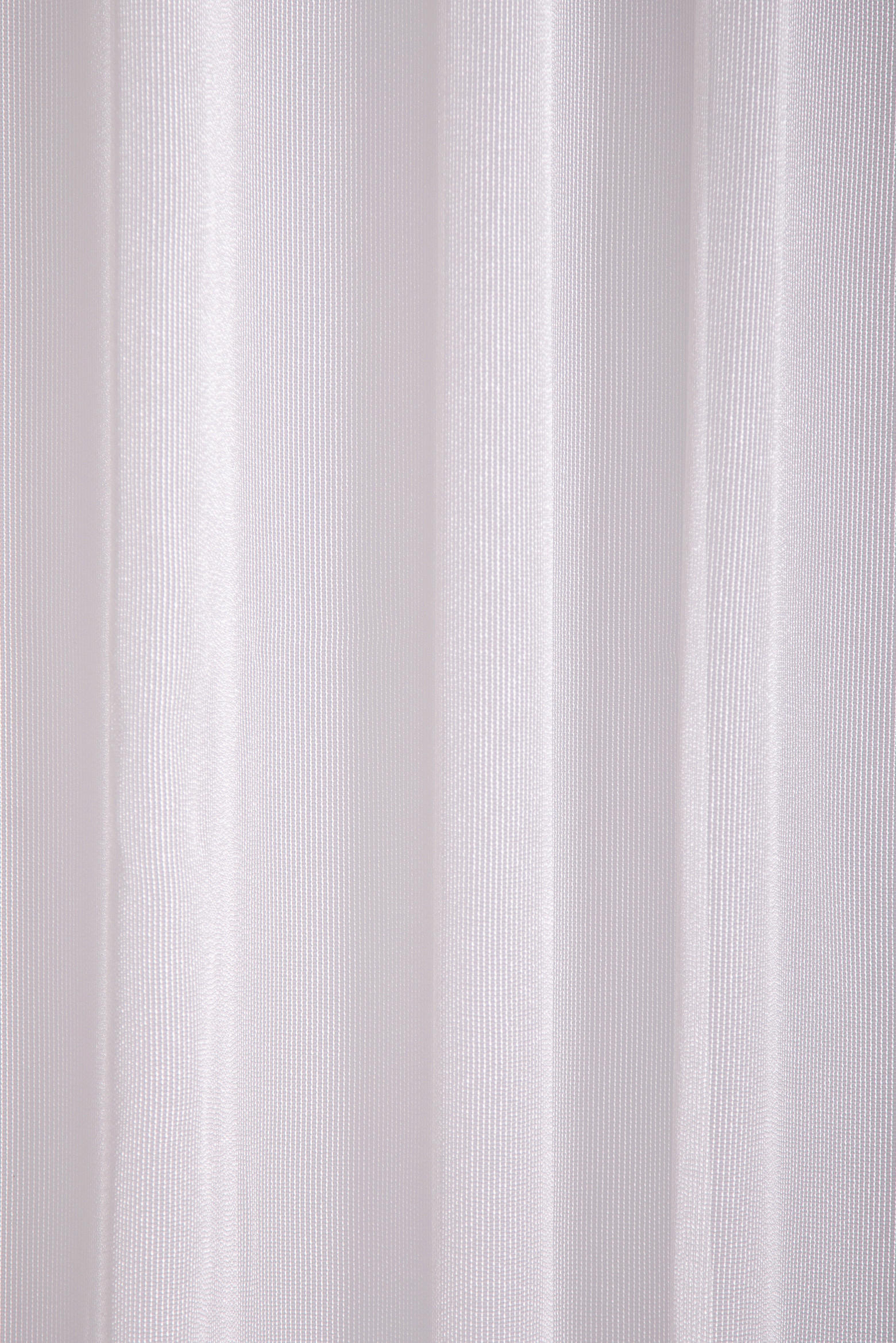 FERTIGVORHANG transparent  - Weiß, KONVENTIONELL, Textil (140/245cm)
